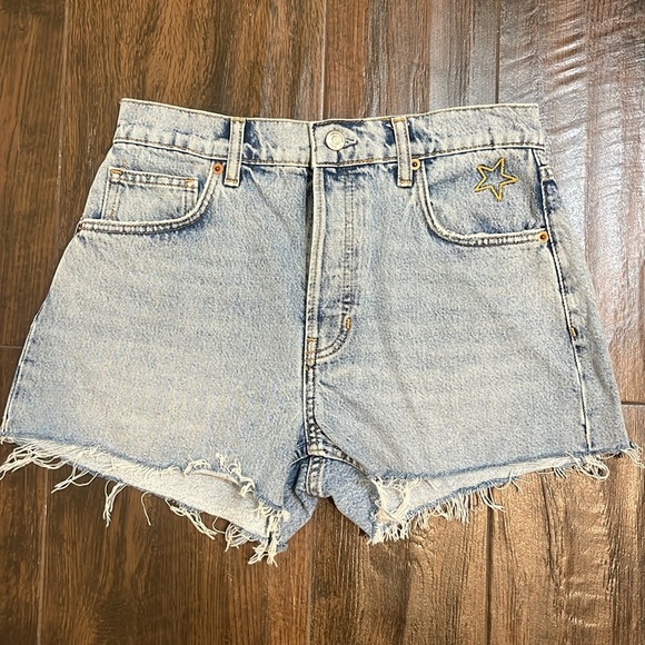 New Reformation Charlie Denim Shorts - Picture 4 of 7